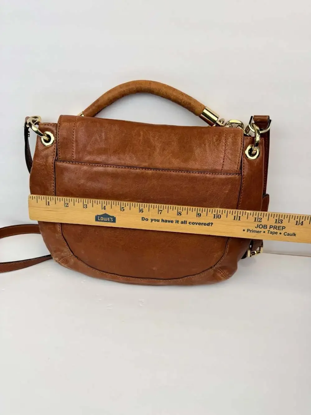 Michael Kors Stanthorpe Convertible Brown Leather Shoulder/Crossbody Bag